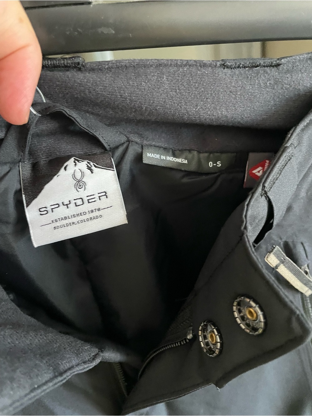 Spyder Women's Black Winter Pants with Pockets-New with tags-Size 0 or S - Picture 7 of 7